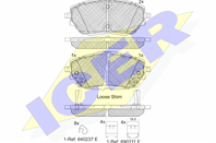 Колодки тормозные дисковые