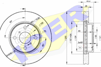 Диск тормозной