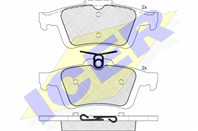 181744-396_колодки дисковые з.!\ Ford Focus II/C-Max,Mazda 3, Volvo S40 1.4-2.4/2.0D 03&gt