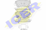 Колодки тормозные дисковые