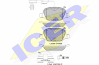 Колодки тормозные дисковые