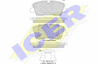 Колодки тормозные дисковые