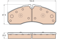 Колодки тормозные Колодки тормозные