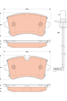 GDB1866_ 1343 20 [4H0698451A] !колодки дисковые з.