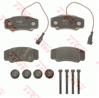 Колодки тормозные NISSAN CABSTAR 06-/RENAULT MAXITY 07- задн