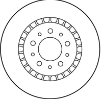 Диск торм.пер.окраш. volvo 740760 940 960 []