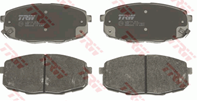 [GDB3342] TRW Колодки тормозные TRW Hyundai I30 07-/Kia Сeed 07-/Carens 02  передние [GDB3342] комп...