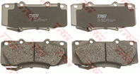 Колодки тормозные дисковые передние GDB3534 от фирмы TRW