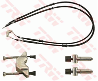 Трос ручника opel zafira a 8/02-7/03 для диск тормозов gch2514