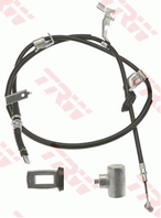 Трос ручного тормозазад. лев. FIAT Sedici 06/06 and amp gt 