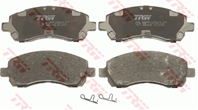 [GDB3205] TRW Колодки тормозные передние комплект на ось