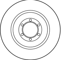 Диск тормозной зад ALFA ROMEO 75 1985 - 1992  90 1984 - 1987  ALFETTA 1974 - 1984