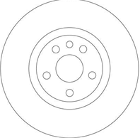 DF4257_диск тормозной передний! Citroen C8  Peuge