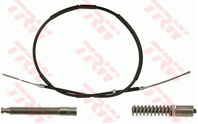GCH2164_трос ручника задний L 1752/1440! Skoda Fa