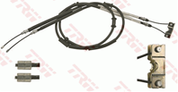 Трос ручника opel corsa d (7/06-7/07) (для бараб тормозов) gch427