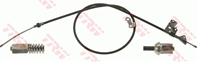 Трос ручного тормоза