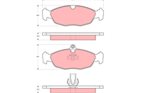 GDB1569_=393 30 !колодки дисковые з. Jaguar XK8 QEV/QDV 4.2i/R 4.2i 02&gt