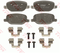 GDB1649_=878 00 !колодки дисковые з. Alfa Romeo 159 1.8-2.2i/1.9-2.4JTD 05&gt