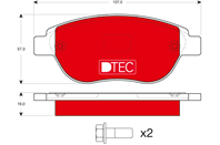 Колодки тормозные