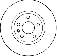 [df2645] trw диск тормозной комплект 2шт.