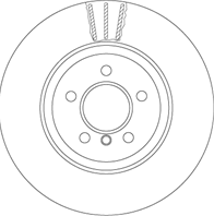 Two-piece brake disk