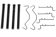 Комплект монтажный дискового тормоза | зад |