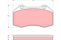 GDB1606_=1113 00 !колодки дисковые п. Renault Megane 2.0i 03&gt