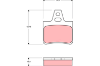 GDB986_=311 00=FO450981=322 000-SX=FDB615 !колодки дисковые з. Citroen Xantia 1
