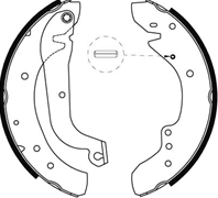 Колодки тормозные