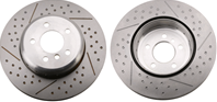 Two-piece brake disk