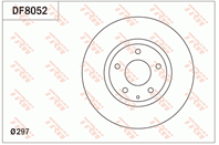 Диск торм MAZDA 6 2012 &gt&gt  CX-5 2011 &gt&gt
