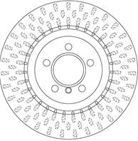 Диск тормозной LAND ROVER RANGE ROVER 3.6-5.0 05- передний D=360мм.