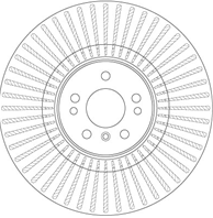 Диск торм MB GL (X164) 06-