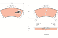 GDB1317_=590 02=FDB1093=571940B !колодки дисковые п. Volvo S40/V40 1.6i-2.0i/1.