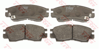 Колодки тормозные MITSUBISHI SAPPORO 2.4 87-90 передние