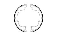 Барабанные тормозные колодки GS8819 от фирмы TRW