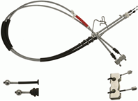 Трос стоян торм задн FORD TOURNEO CONNECT 2002 &gt&gt 