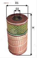 Фильтр масляный daewoo korando 99-  korando cabrio 99-  musso 99-  rexton 02- 