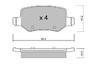 Колодки тормозные дисковые