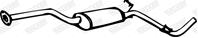 Глушитель системы выпуска  средний