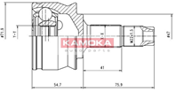 Комплект шруса внешний