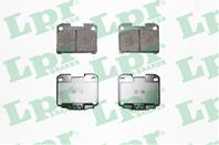 Колодки тормозные дисковые задние 05P1022 от компании LPR