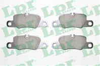 Колодки тормозные porsche panamera 3.6-4.8 09- задние