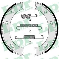 Барабанные тормозные колодки задние 07959 от фирмы LPR