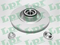 Brake disk with bearing