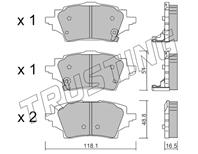 К-т дисков. тормоз. колодок
