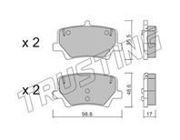 К-т дисков. тормоз. колодок