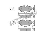 Кт дисков. тормоз. колодок