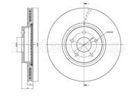 диск тормозной передний Ford Focus 12-19/Kuga 13-19