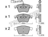 Кт дисков. тормоз. колодок